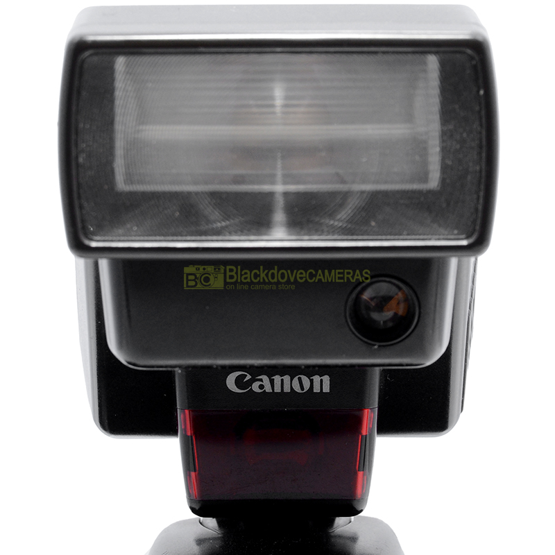 Flash Canon Speedlite 300EZ TTL per fotocamere a pellicola. Manuale su digitali
