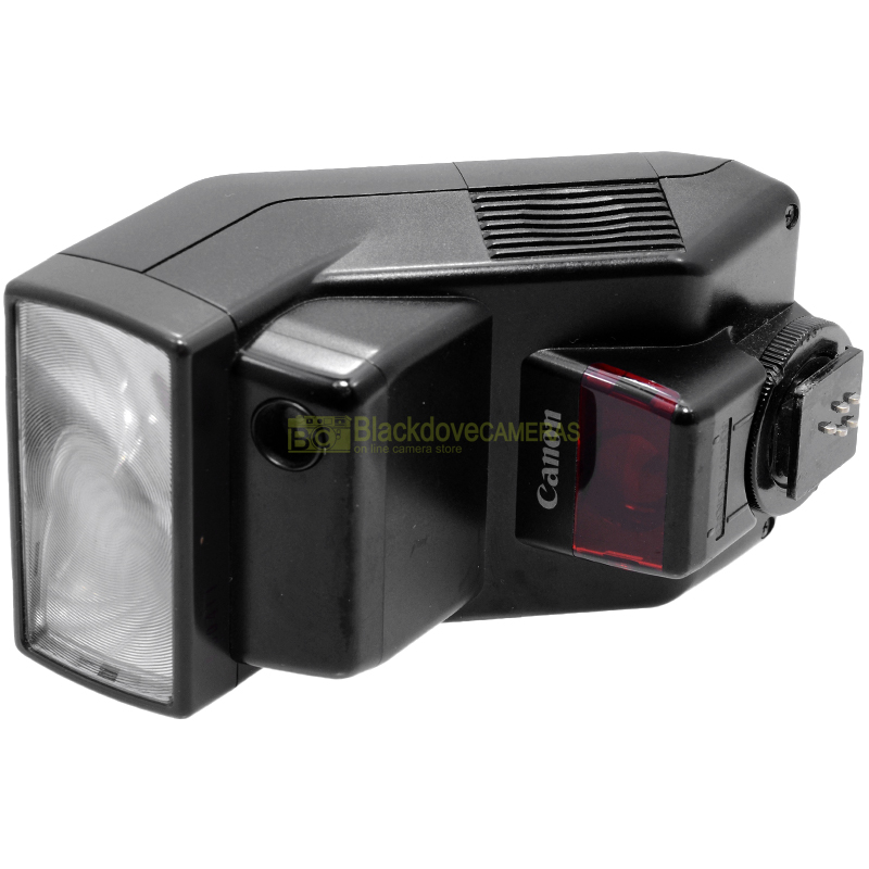 Flash Canon Speedlite 300EZ TTL per fotocamere a pellicola. Manuale su digitali