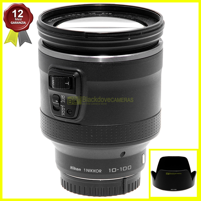 Nikon 1 Zoom Nikkor 10/100mm. f4,5-5,6 VR