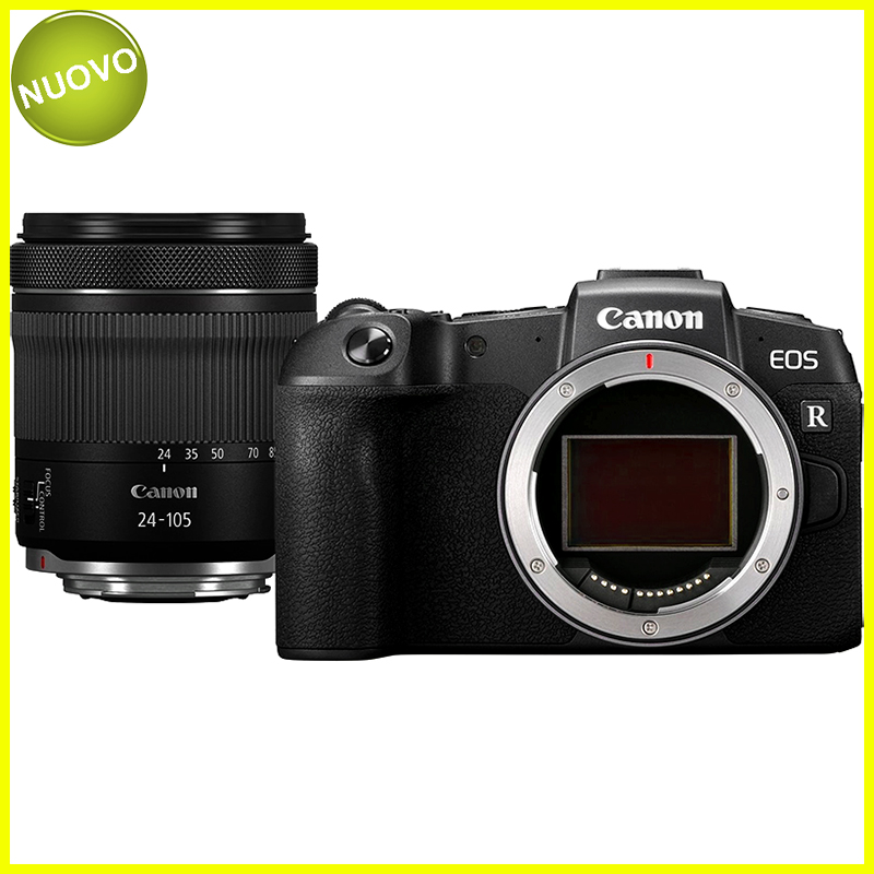  Canon EOS RP + RF 24-105 mm F4-7.1 IS STM, Nero 