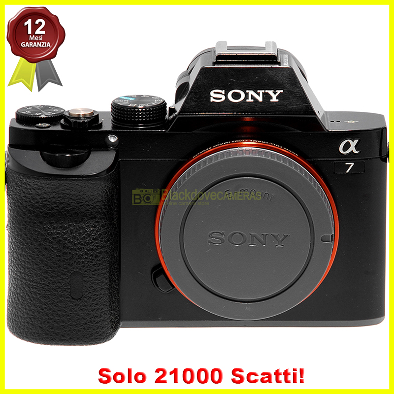 Sony Alpha A7 ILCE 7k body Fotocamera digitale mirrorless full frame 24,3Mp