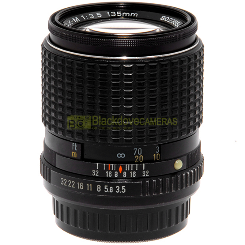 Pentax-M 135mm. f 1:3,5. Tele obiettivo per fotocamere a pellicola Pentax K 