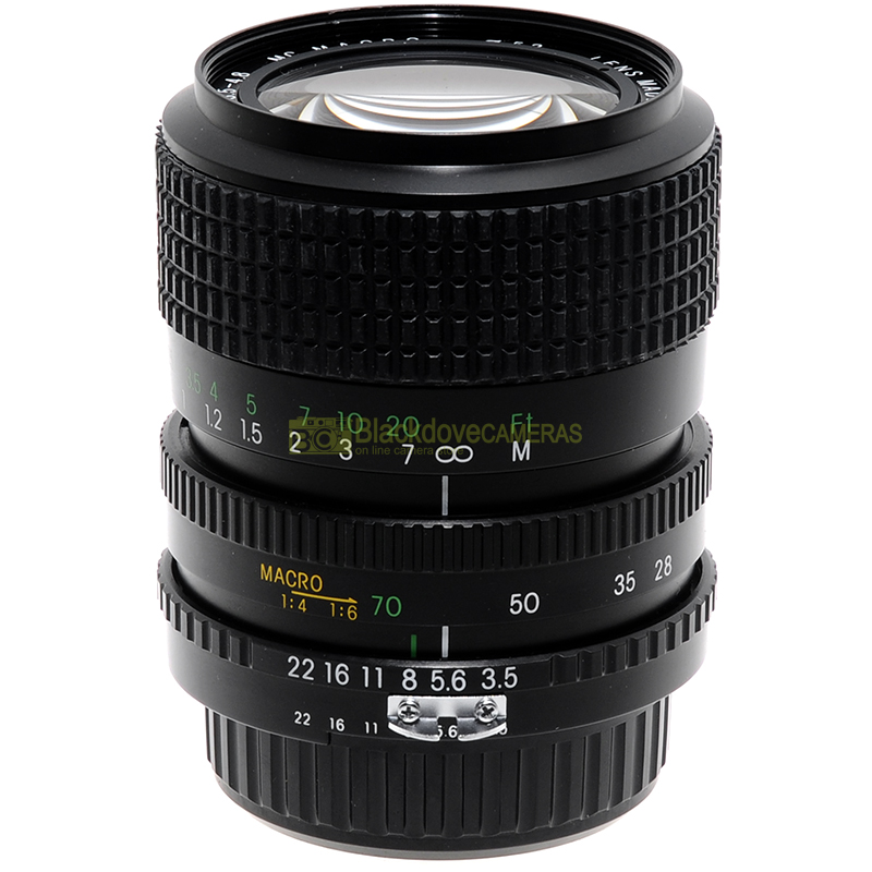 Haking 28-70 mm f3,5-4,5 MC Macro 1:4 obiettivo per fotocamere innesto Nikon AI.