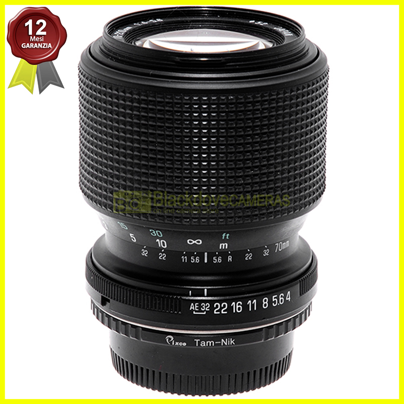 Tamron 70/210mm. f4-5,6 obiettivo manual focus full frame per fotocamere Nikon.