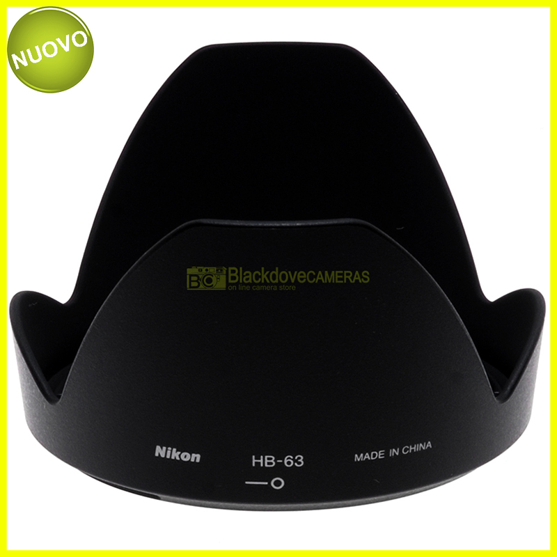 Nikon paraluce HB-63 per AF-S 24/85mm f3,5-4,5 VR ORIGINALE HB63 hood for 24-85 