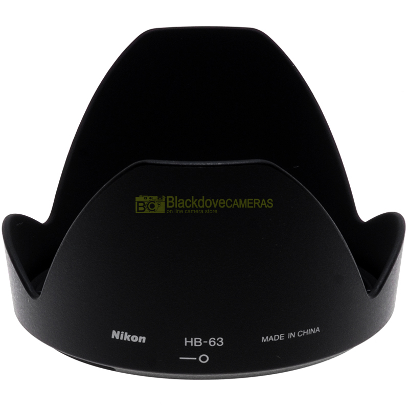 Nikon paraluce HB-63 per AF-S 24/85mm f3,5-4,5 VR ORIGINALE HB63 hood for 24-85 