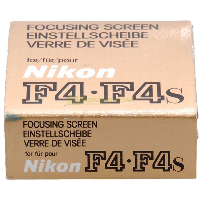 Nikon schermo di messa a fuoco B Matte/Fresnel per Nikon F4 F4s. Vetrino Screen