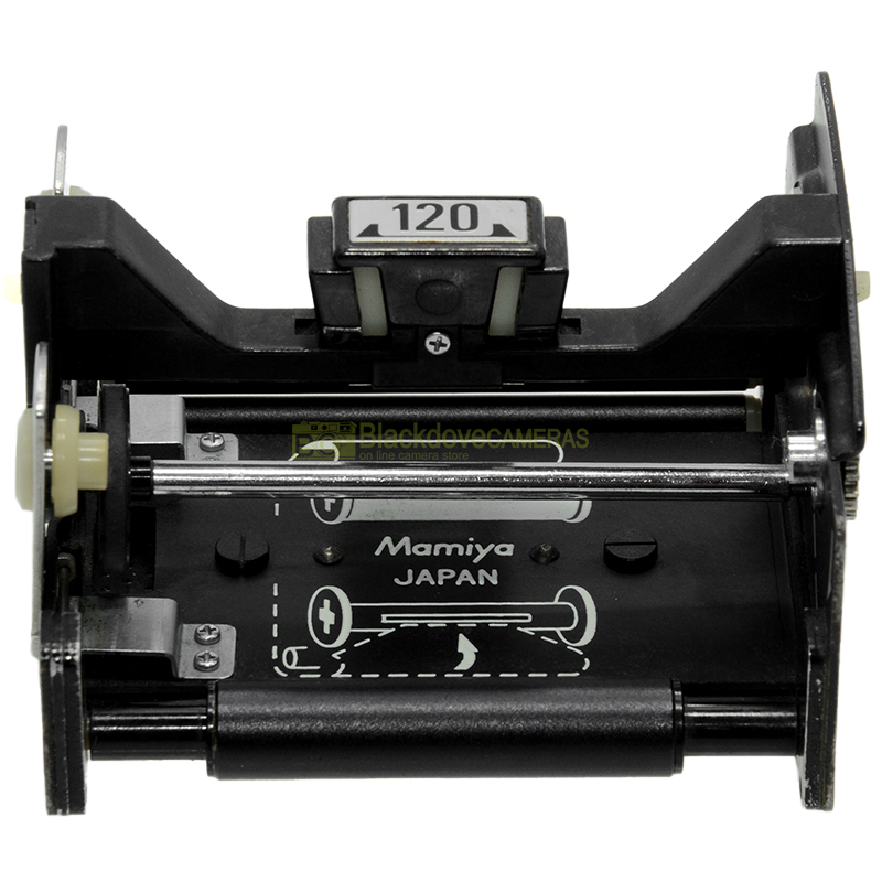 Portarullo pressa pellicola 120 originale per Mamiya M645 6x4,5. film holder