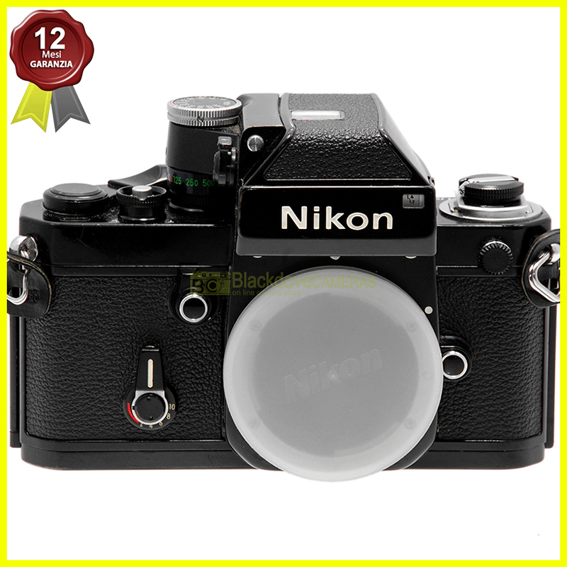Nikon F2 Photomic DP-1. Fotocamera reflex analogica macchina fotografica. F-2.