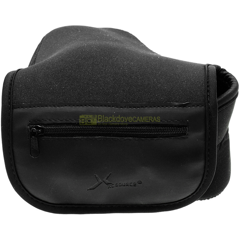 Custodia in neoprene X-Source per fotocamere. cm. 8x14 profondità cm. 16.