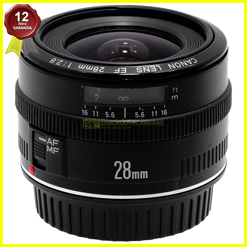Obiettivo Canon EF 50mm f1,8 II Full Frame per fotocamere EOS AF