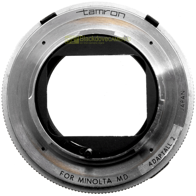 Adapter per obiettivi Tamron Adaptall su fotocamere a pellicola Minolta MD MC SR