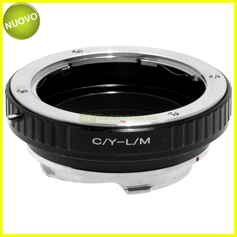 “Adapter per obiettivi Contax/Yashica su fotocamera Leica M Adattatore, codifica 6 bit”