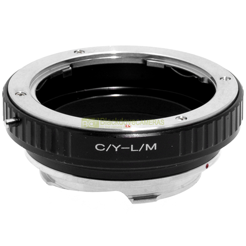 “Adapter per obiettivi Contax/Yashica su fotocamera Leica M Adattatore, codifica 6 bit”