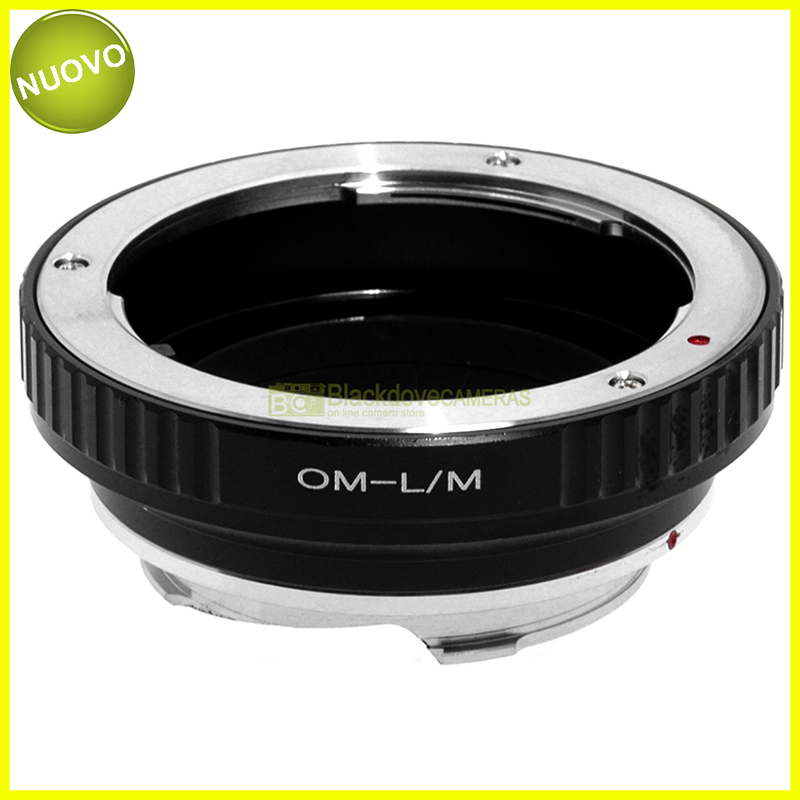 “Adapter per obiettivi Olympus OM su fotocamera Leica M Adattatore, codifica 6 bit”