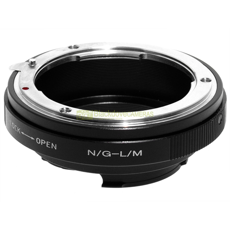“Adapter per obiettivi Nikon G su fotocamera Leica M Adattatore, codifica 6 bit”