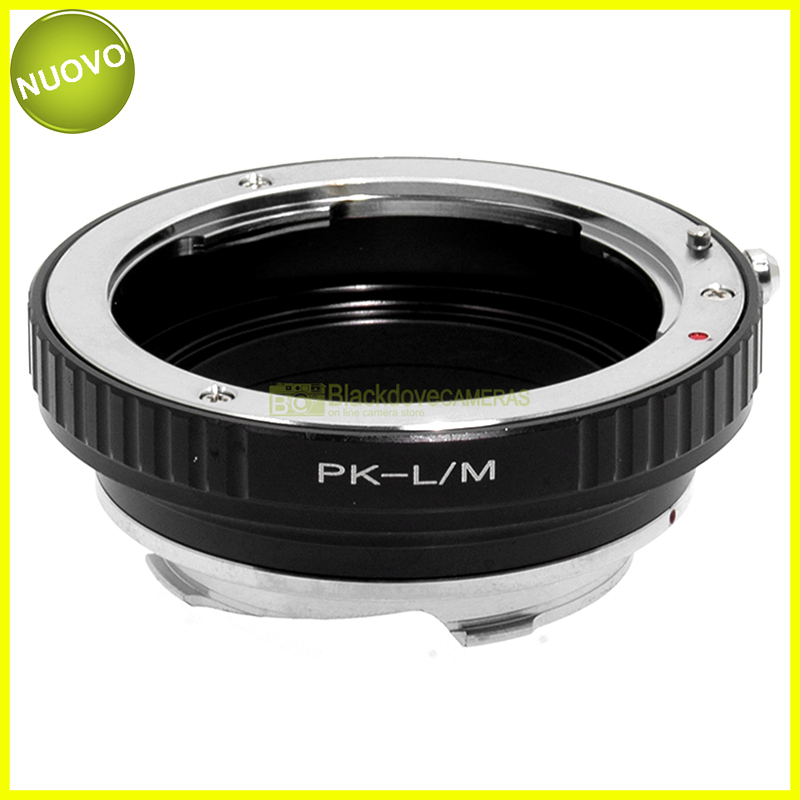 “Adapter per obiettivi Pentax K su fotocamera Leica M Adattatore, codifica 6 bit”