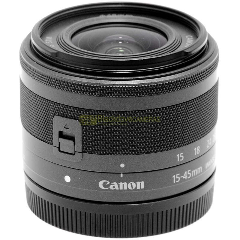 Obiettivo Canon EF-M 15/45mm. f3,5-6,3 IS STM per fotocamere mirrorless digitali