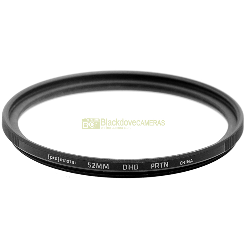 52mm Filtro UV MC Promaster a vite M52. Ultra Violet camera lens filter.