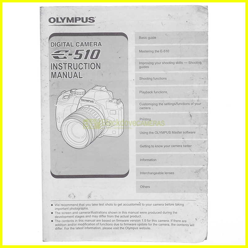 “Olympus user's manual”
