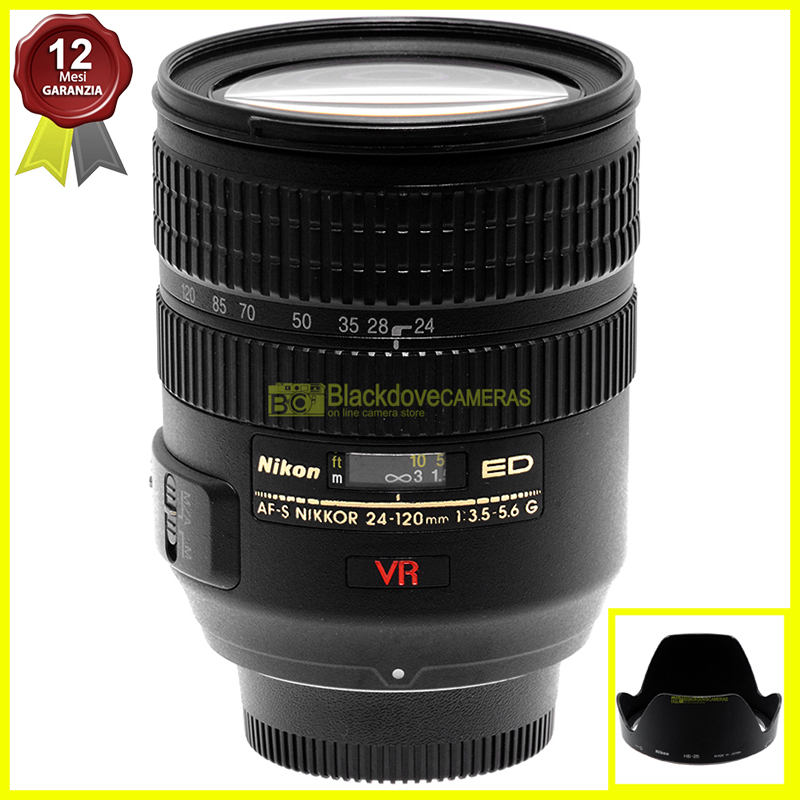 Nikon AF-S Nikkor 24/120mm f4 G ED VR N
