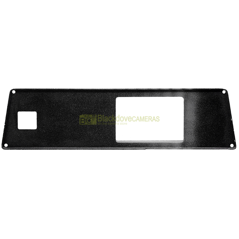 Frontalino originale per fotocamera Mamiya Press 23. Ricambio. Front plate.