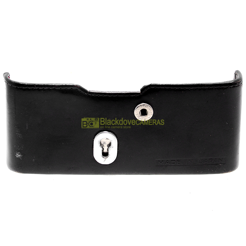 Fondello originale in pelle per fotocamera reflex Minolta SRT 101. Half case