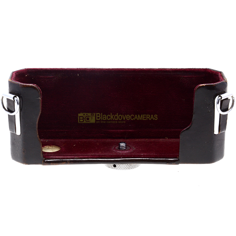 Fondello originale in similpelle per fotocamera reflex Nikon F. Half case Bottom