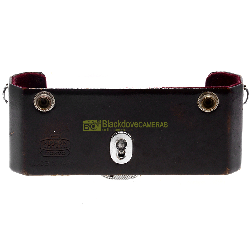 Fondello originale in similpelle per fotocamera reflex Nikon F. Half case Bottom