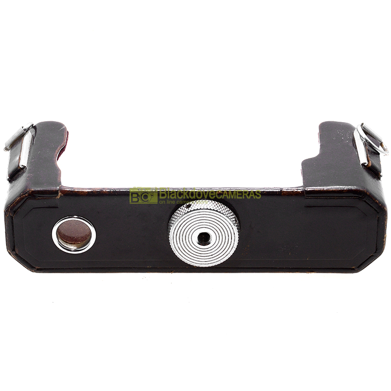 Fondello originale in similpelle per fotocamera reflex Nikon F. Half case Bottom