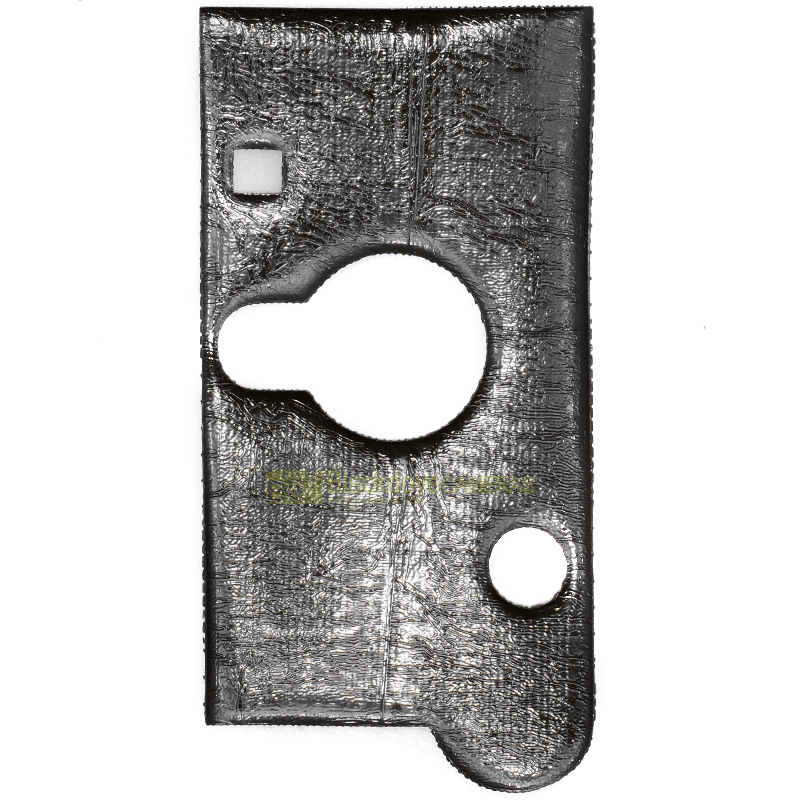 Rivestimento originale lato sinistro per Mamiya C-3. Ricambio C3. Spare part.