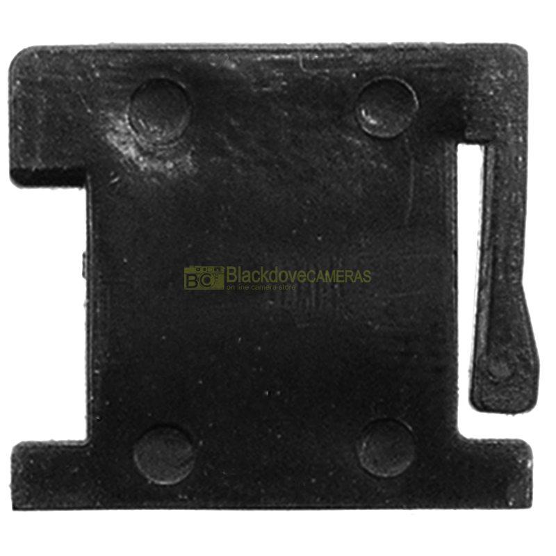 Olympus tappo copri contatti slitta flash, originale. Coperchio slitta accessori.
