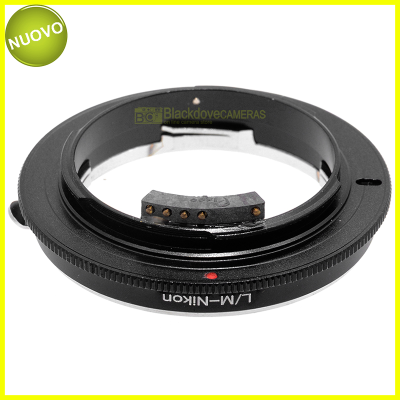 Anello adapter per obiettivi Leica M su fotocamere Nikon. Adattatore N-LM