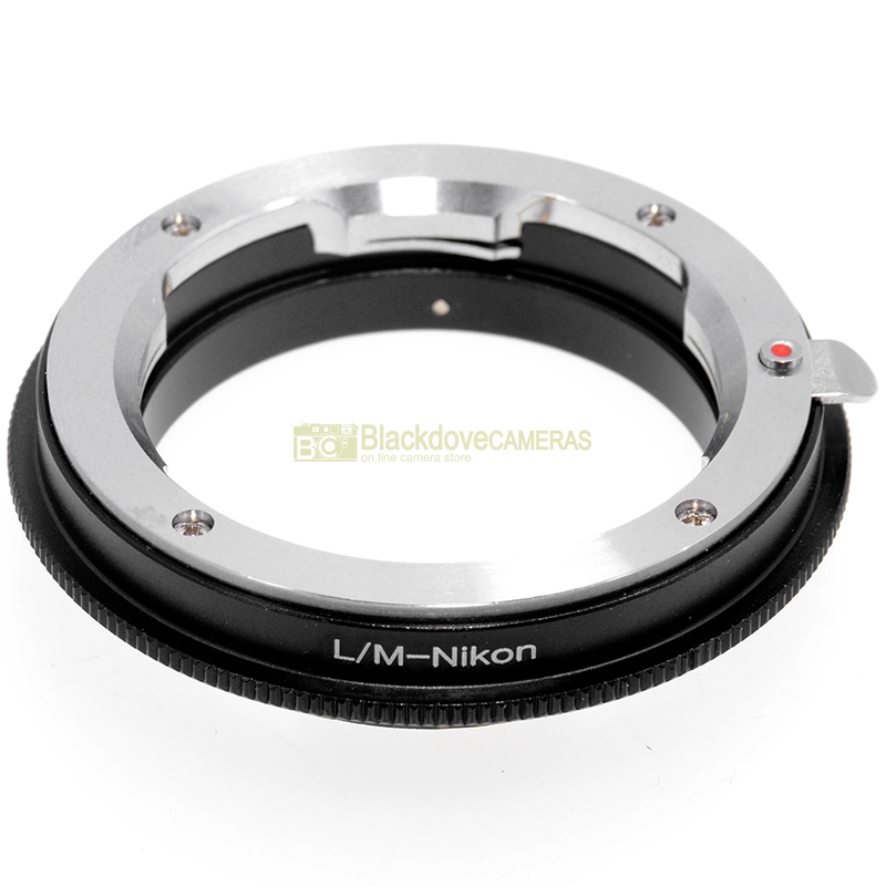 Anello adapter per obiettivi Leica M su fotocamere Nikon. Adattatore N-LM