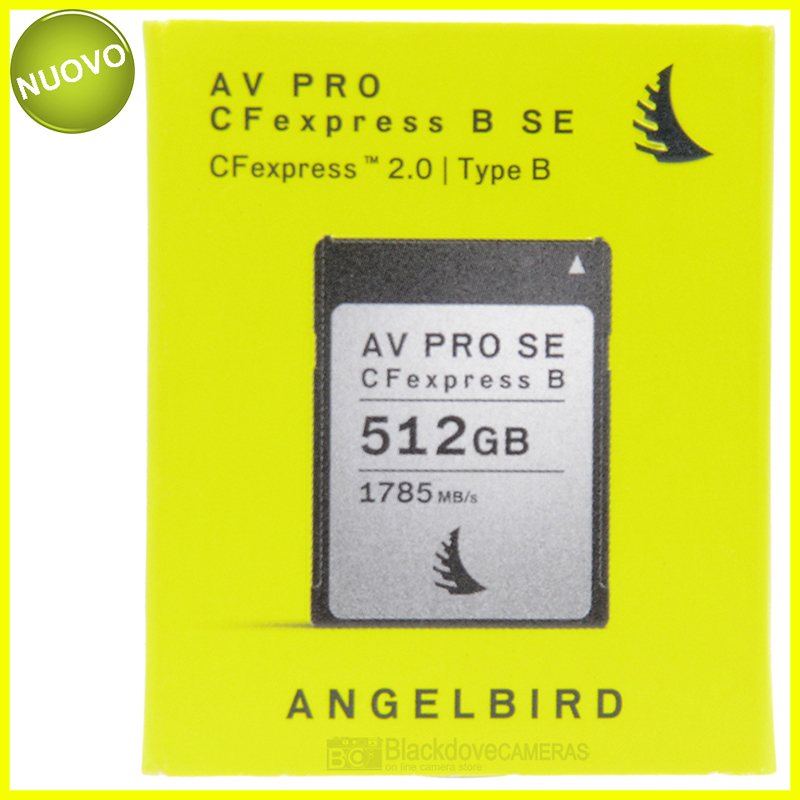 Angelbird AV PRO SE Scheda di memoria CFexpress Type B 512 GB 1785 MB7s
