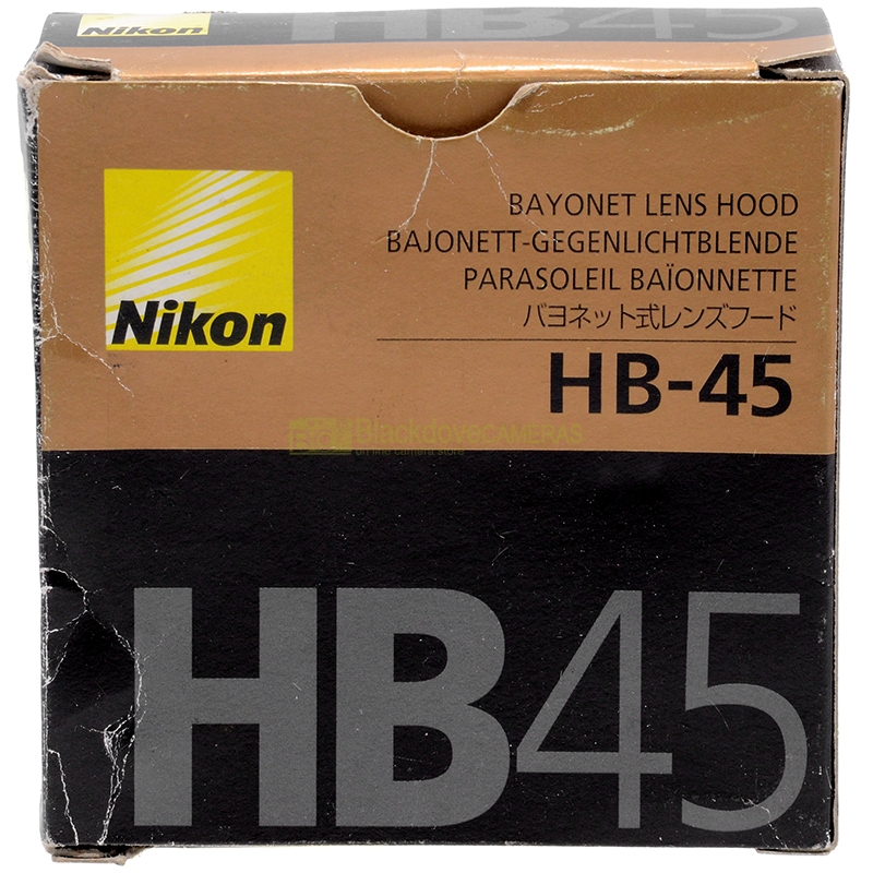 “Paraluce compatibile Tipo HB-45 per obiettivi Nikon 18/55mm. VR. Originale!”