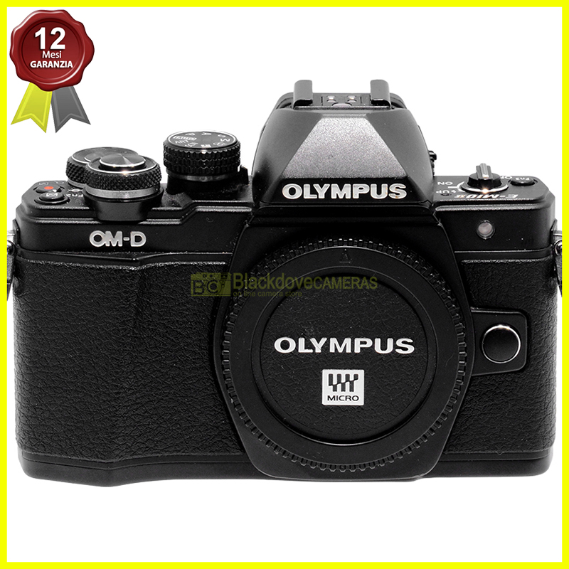Olympus OM D E M10 II Black body fotocamera digitale mirrorless Micro 4/3 MFT