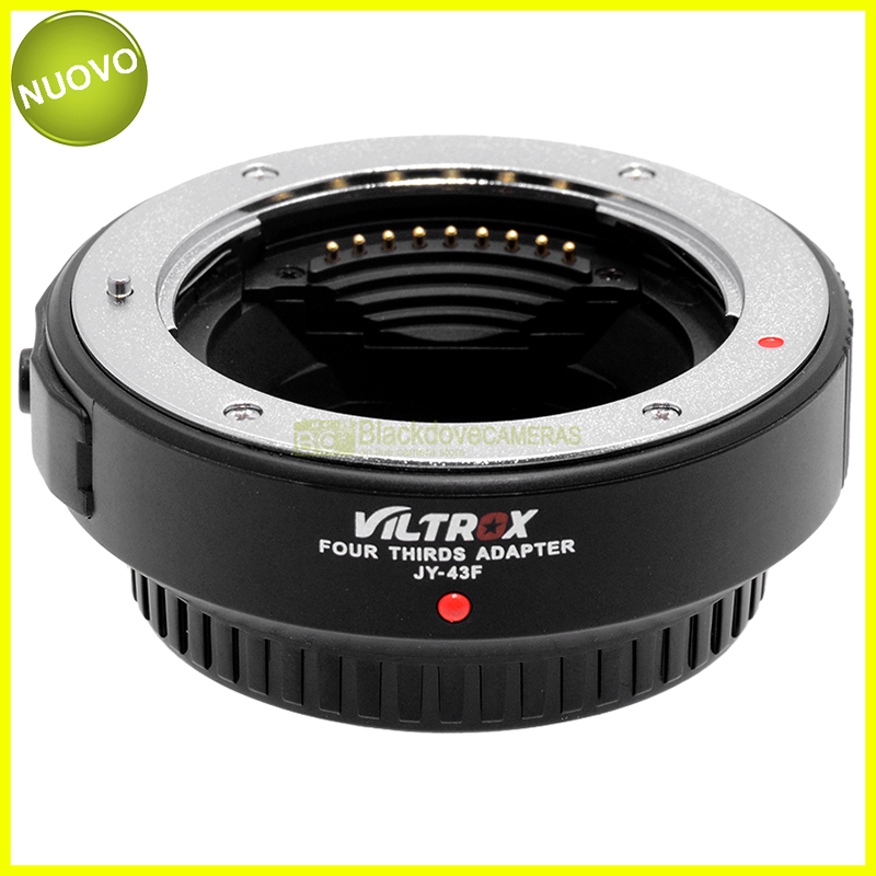 Adapter per obiettivi 4/3 su fotocamere micro 4/3, Autofocus come Olympus MMF-2