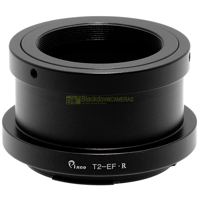 Adapter per obiettivi e accessori a vite T2 su fotocamera Canon EOS R Adattatore