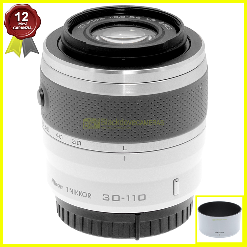 1 Nikkor VR 30-110mm f/3.8-5.6 Bianco