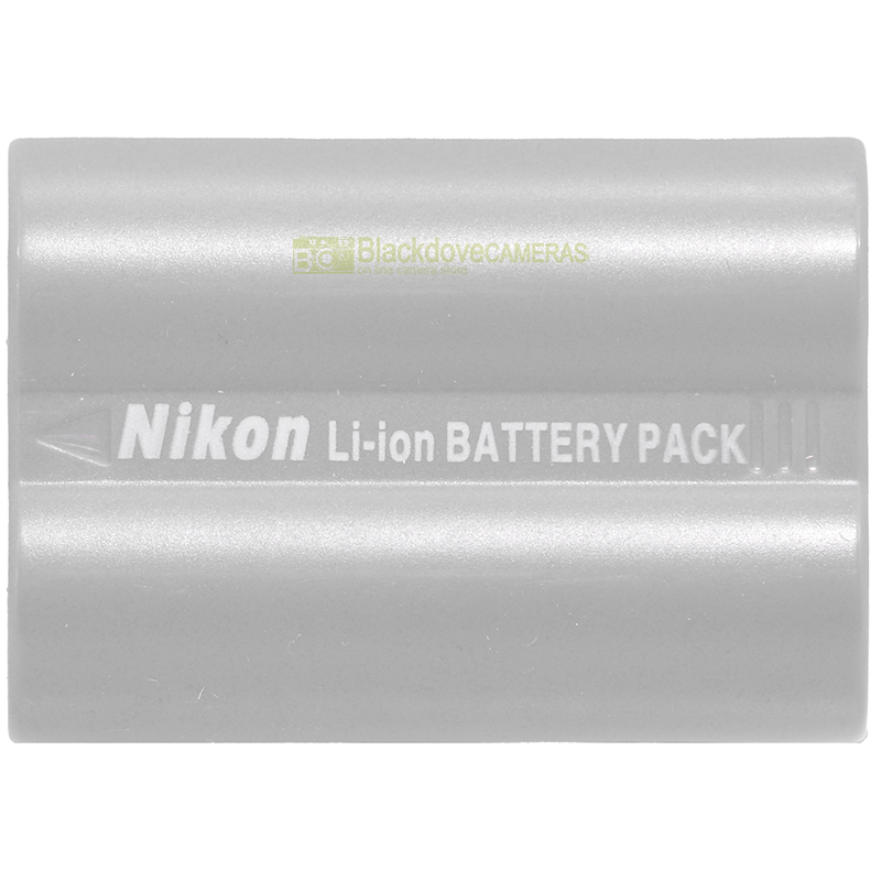 Batteria Nikon EN‑EL3e originale - Vista posteriore