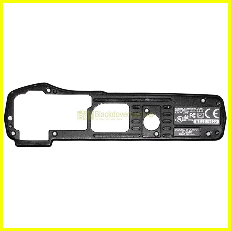 Fondello originale nero per Olympus OM-D E-M5 1° serie. Ricambio. Spare bottom.