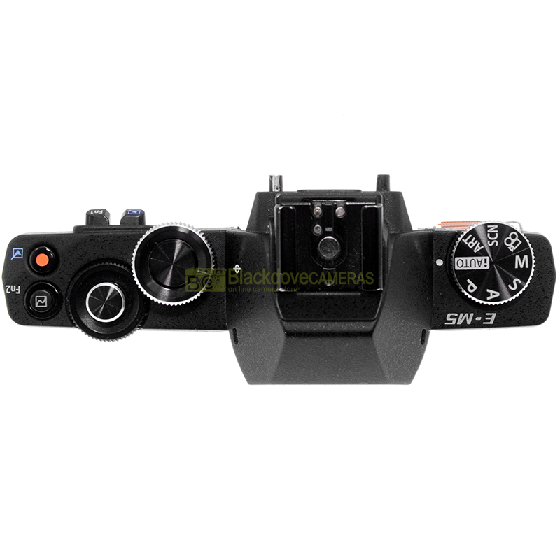 Calotta superiore con ghiere per Olympus OM-D E-M5 1° serie. Ricambio. Spare.