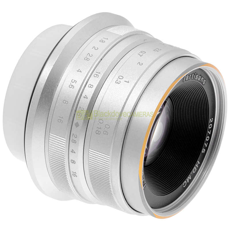 7Artisans 25mm. f1,8 obiettivo manual focus per fotocamere digitali Fujifilm X