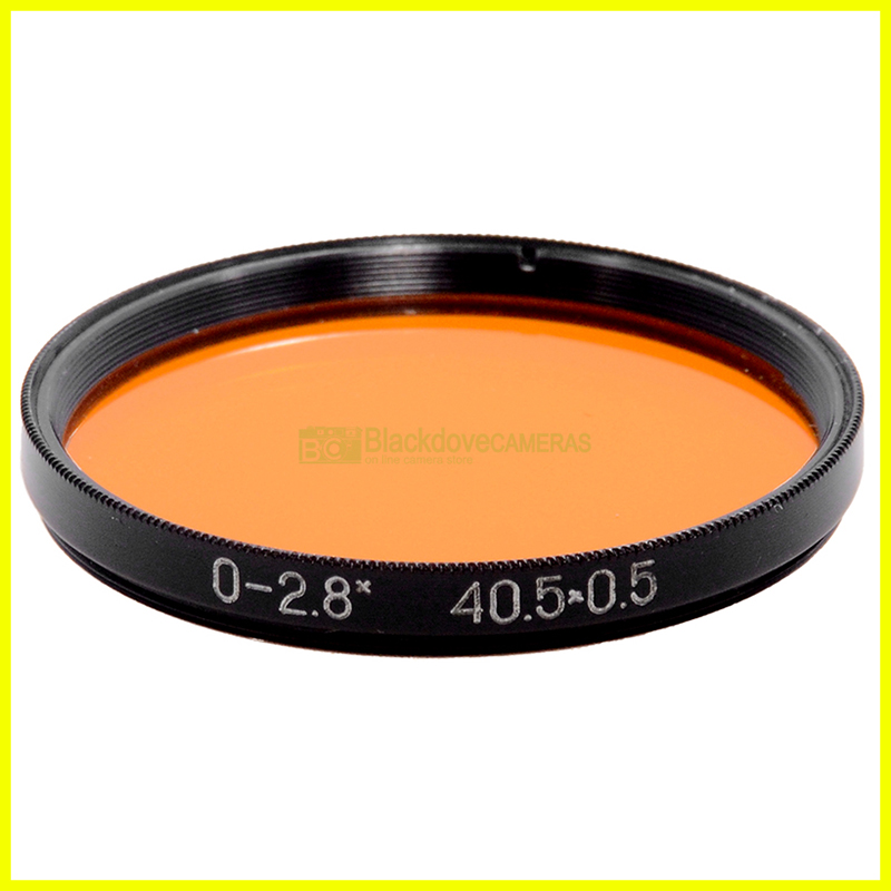 40,5mm filtro arancio
