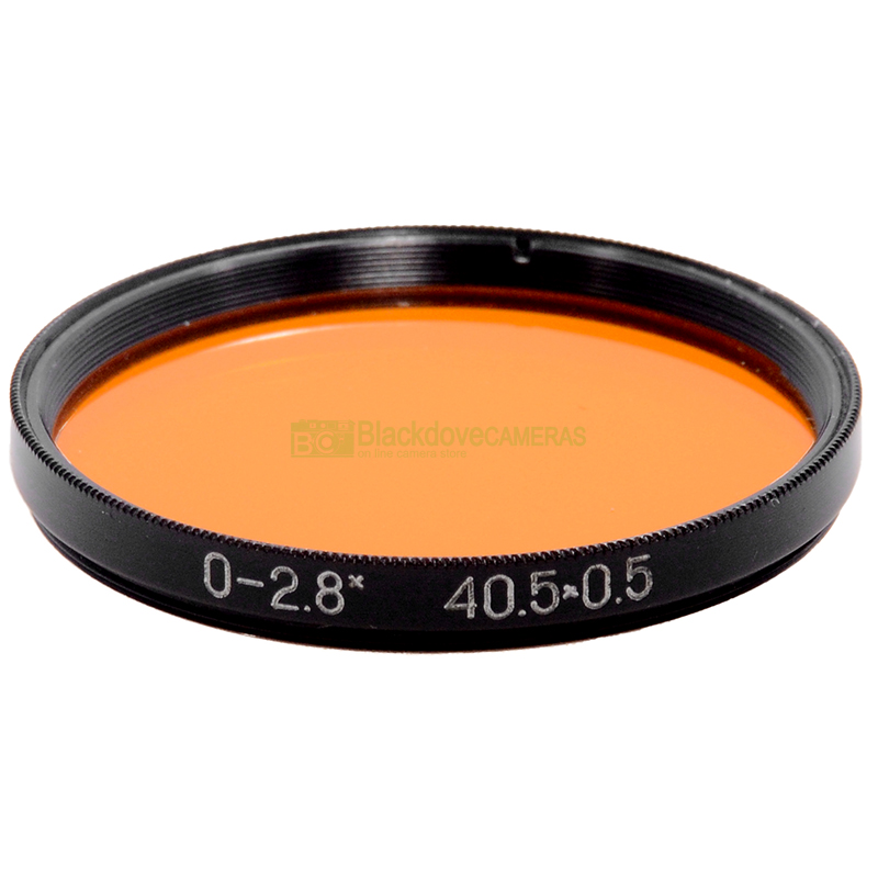 40,5mm filtro arancio