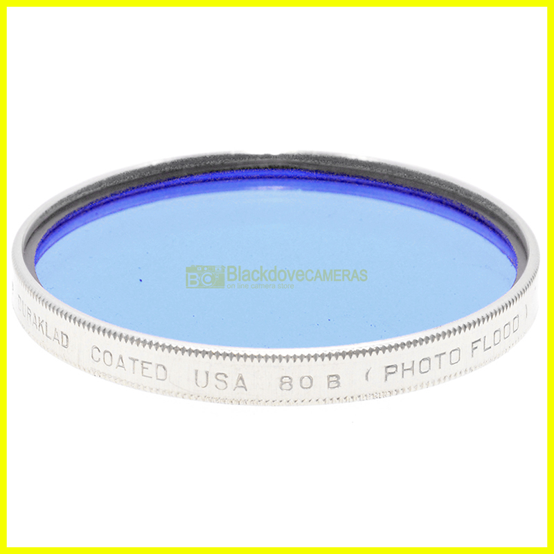 Filtro di compensazione blu 80B (Photo Flood) Ednalite per series VII. Serie 7.