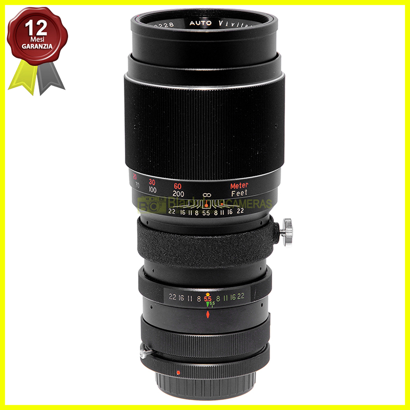Vivitar Telephoto 300mm f5,5 Obiettivo per fotocamere manual focus Canon FD e FL