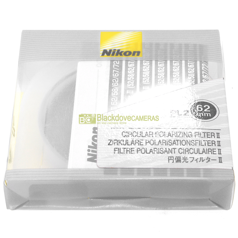 Filtro polarizzatore 62mm