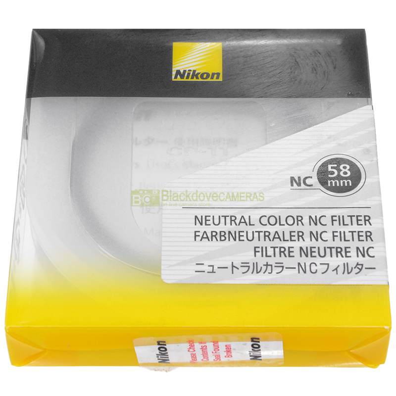 Filtro Nikon NC 58mm